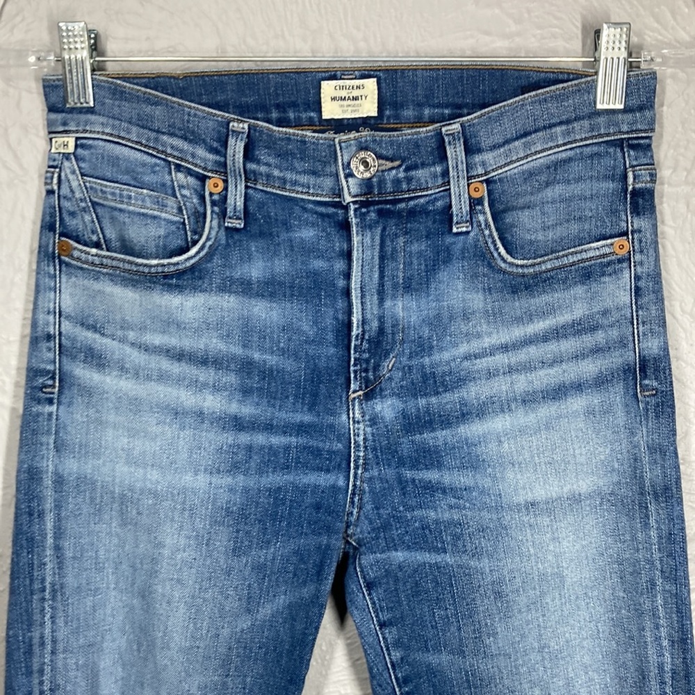 Citizens Of Humanity Blue Rocket High Rise Skinny Premium Vintage Jeans … - Picture 5 of 15